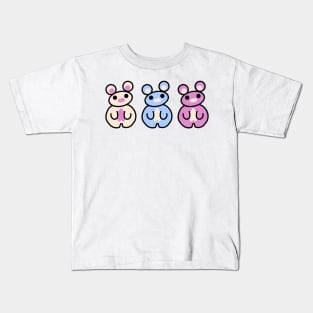 Three Chibis CHUMMY Kids T-Shirt